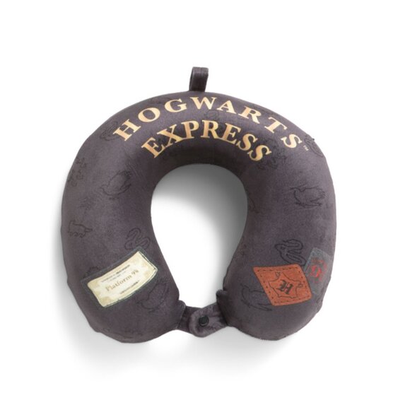 HARRY POTTER Black 13x13 Travel Pillow - Picture 1 of 2